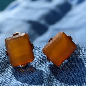 Mustard Yellow Earrings